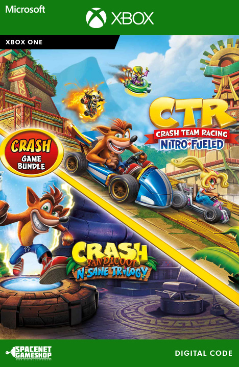 Crash Bandicoot N Sane Trilogy + CTR Nitro-Fueled XBOX CD-Key